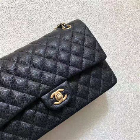 chanel black canvas and leather handbag|chanel calfskin leather handbags.